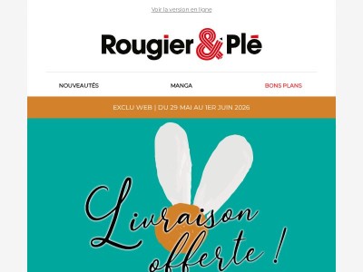 Livraison gratuite + 1 cadeau offert 
🎁

