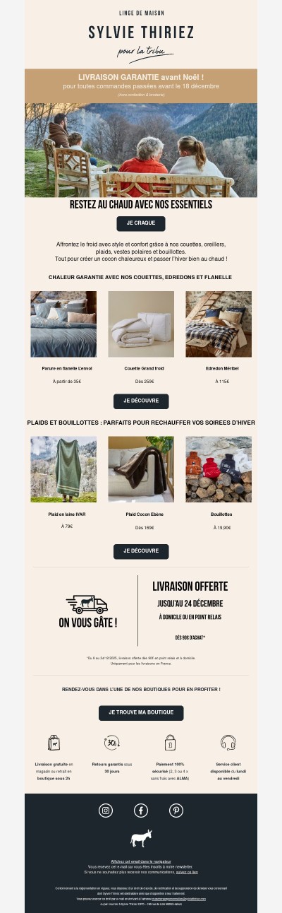 🎄Derniers jours pour être livré avant les fêtes !