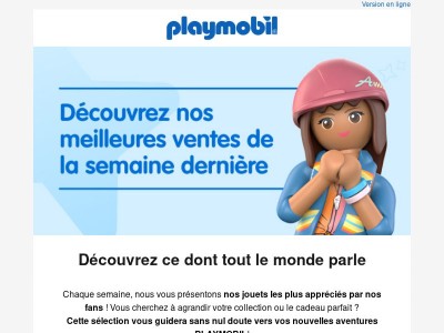 Découvrez nos meilleures ventes de la semaine dernière