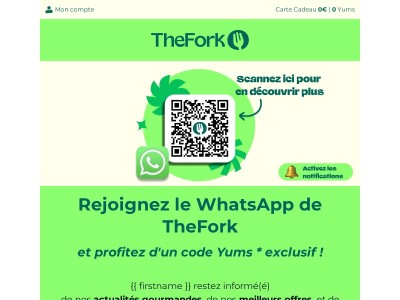 {{ firstname }}, rejoignez-nous sur WhatsApp