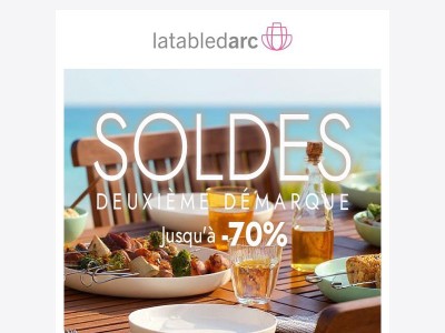 Nouvelle démarque : jusqu'à -70% !