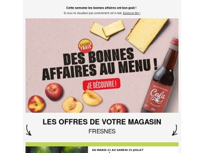 😋​ Les bons produits ne prennent pas de vacances !