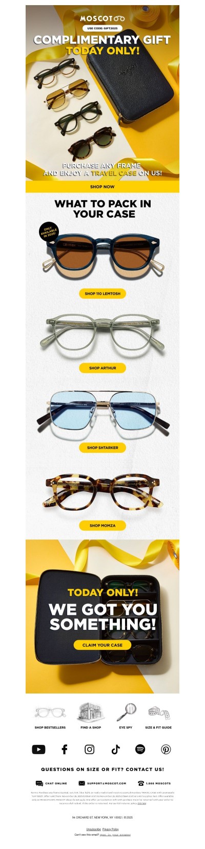 Claim Your Complimentary Case