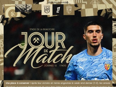 Toutes les infos avant FC Nantes - RC Lens🟤⚪