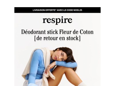 Il est de retour en stock !