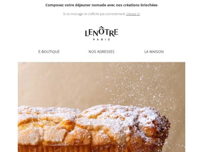 L'art de la brioche selon Lenôtre