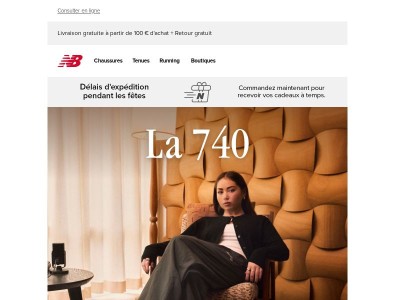 La 740: nouveaux styles et coloris