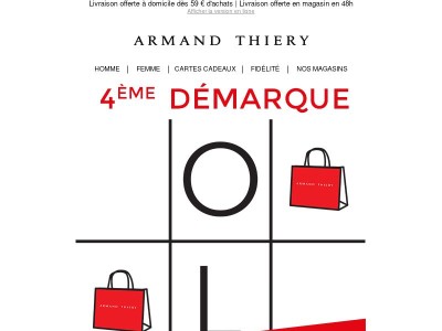 SOLDES | 4ème démarque : Jusqu'à -70% !