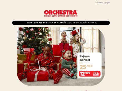 Découvrez nos pyjamas de Noël ! 🎄