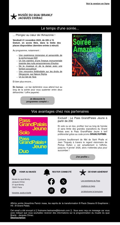 Prêts pour une nuit en Amazonie ?