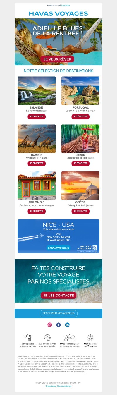 {{ firstname }}, le meilleur remède à la rentrée ? Penser aux prochaines vacances ✨