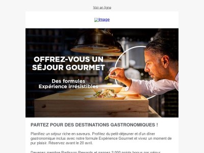 🍽 Découvrez nos séjours Gourmet