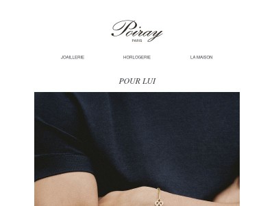 Les Créations pour hommes.