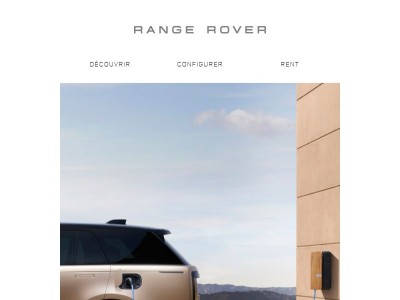 Luxe, innovation et fiscalité avantageuse : c’est le moment Range Rover.