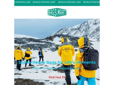 When Life Takes You Places—Which Bag Do You Grab?