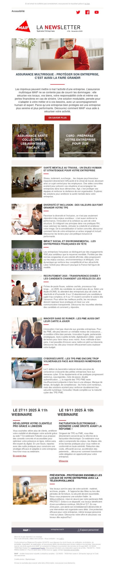 Solutions pour les entreprises : des leviers pour protéger, recruter et innover avec impact