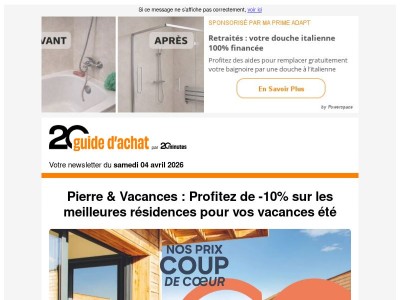 Ne manquez pas les bons plans du jour !