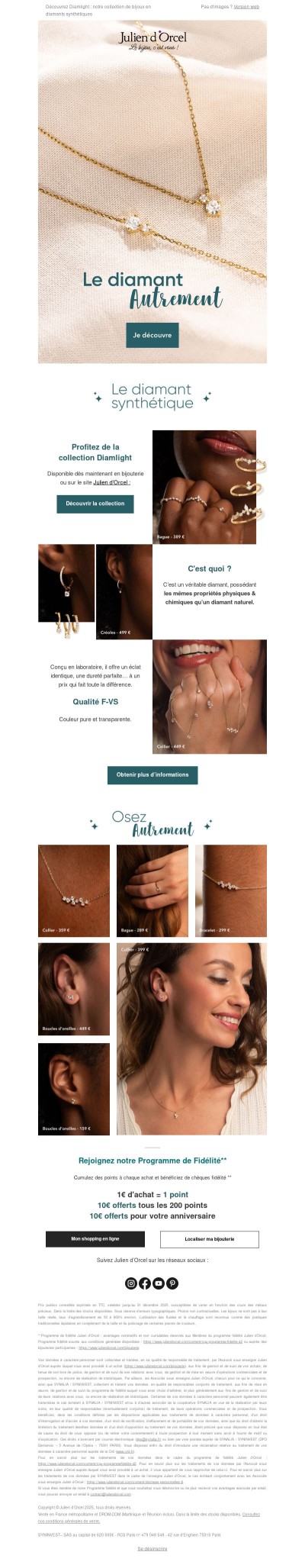 Diamant synthétique : le luxe autrement