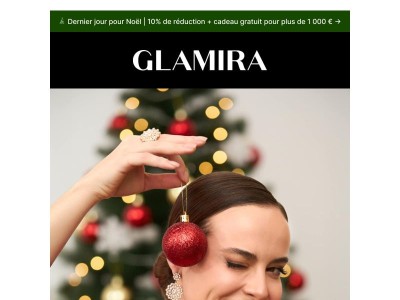 La livraison de Noël se termine ce soir 🎁