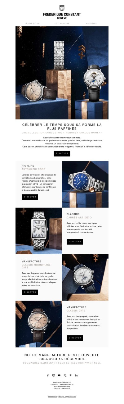 Offrez l'exception suisse pour Noël !