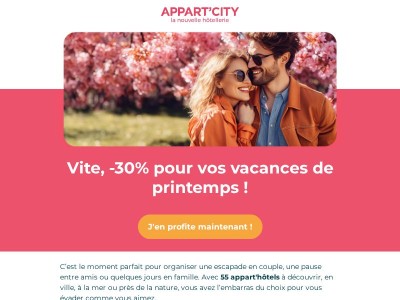 🌷 Vite, -30% pour s’évader au printemps !