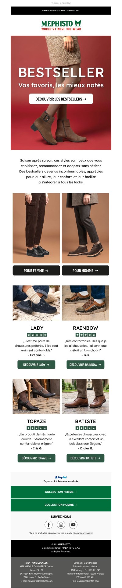 Vos favoris, les mieux notés