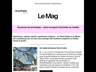 Au printemps, faites le plein de découvertes en famille !
