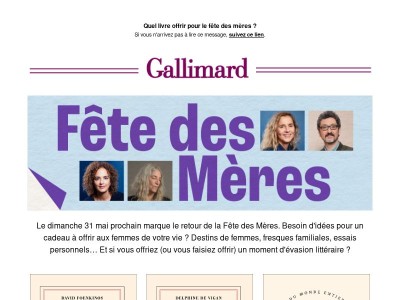 💝 Des lectures pour la Fête des Mères​