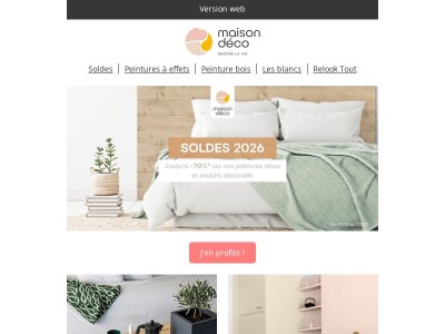 SOLDES - Rénovez avec style : -70% sur nos peintures et enduits à effets !