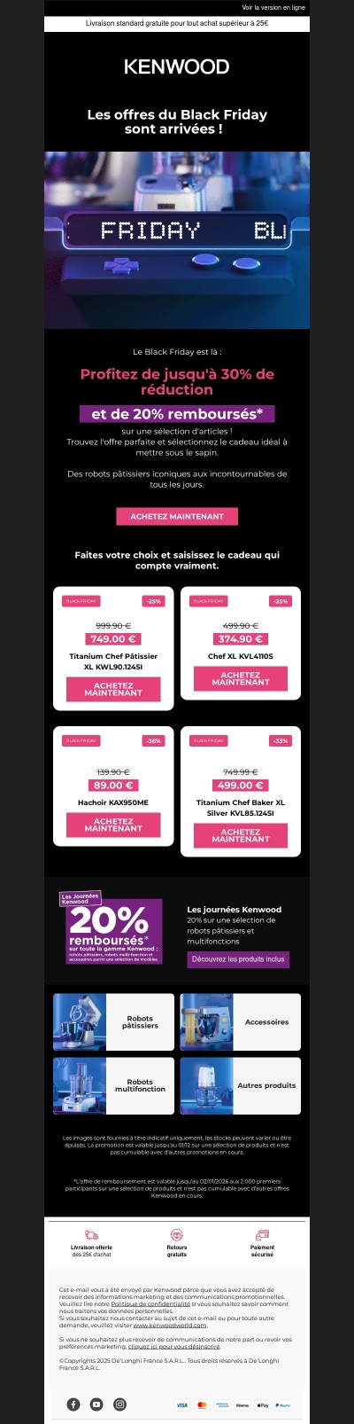 C'est le Black Friday : l'occasion de vous offrir ce cadeau !