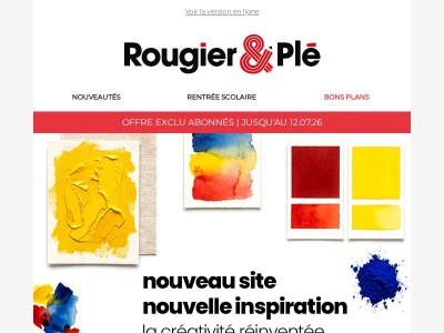 Nouveau site : -20% pour fêter ça  🎉