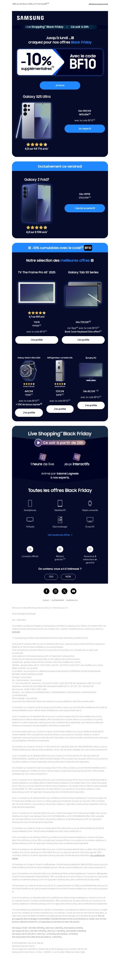 Black Friday, -10% en plus avec BF10 🎉