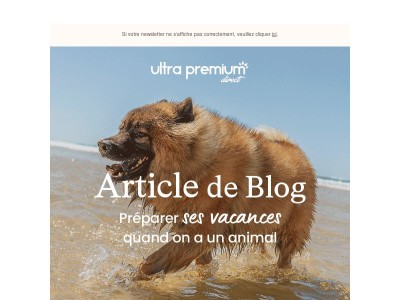 Vous avez un animal et souhaitez partir en vacances ? 🐾