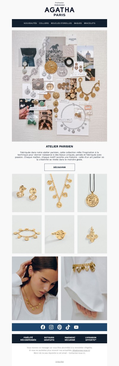 Pssst… notre nouvelle collection Atelier Parisien vient d’arriver