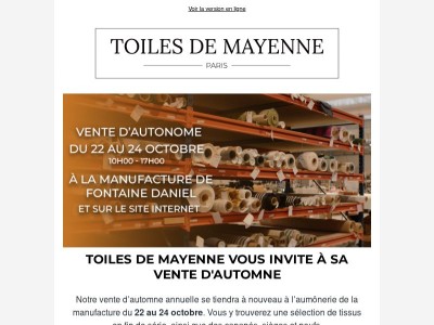 🍂 J-17 avant la vente d'automne