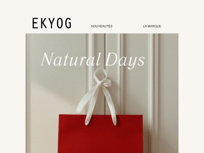Votre sélection Natural Days à -50% ! 🎉