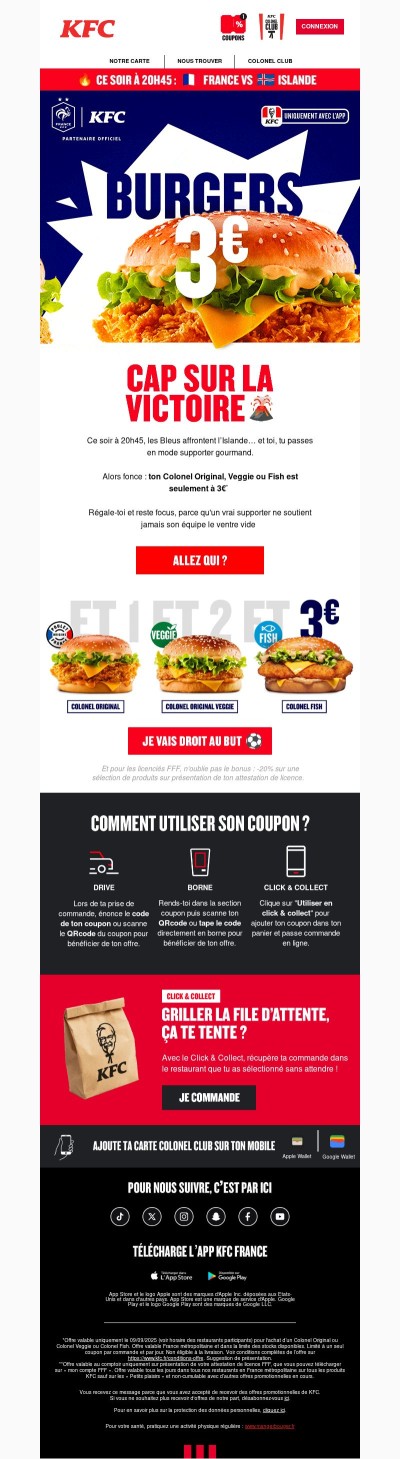 Ton Colonel à prix match 🍔