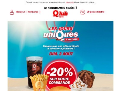 🎉 Bonne nouvelle : Les Jours UniQues jouent les prolongations !