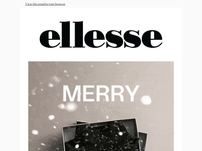 Merry Christmas from ellesse