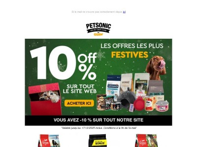 🐾 -10% SUR TOUT LE SITE, C’EST PARTI !