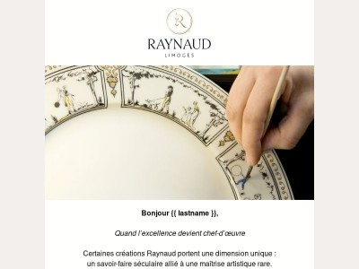 Savoir-faire Prestige : quand la porcelaine Raynaud devient chef-d’œuvre