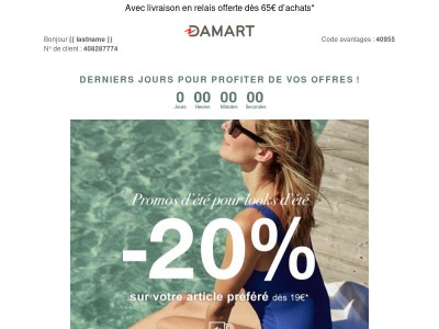 🚨 Derniers jours pour profiter de vos offres !