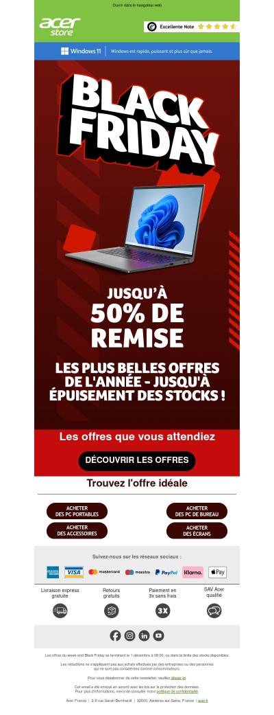 La plus grosse promotion tech de l'année est enfin là !