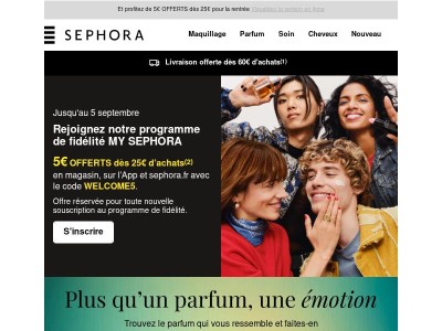 Adhérez à notre programme de fidélité ❤️