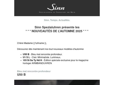 *** NOUVEAUTÉS DE L'AUTOMNE 2025 ***