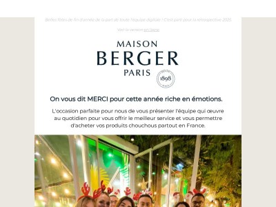 Un grand MERCI pour cette année 🎉