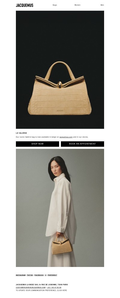 Le Valérie, new color available