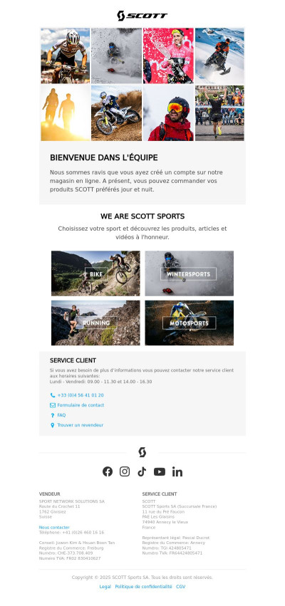 Votre compte a bien été créé