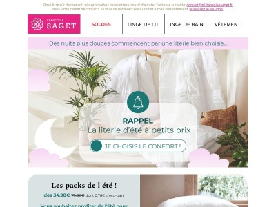 🤍 Le Blanc jusqu'à -70%, rien que pour vous !