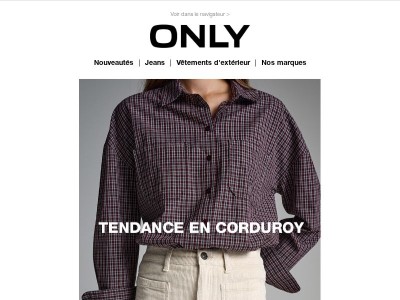 Avez-vous attrapé la fièvre du corduroy, {{ lastname }} ?